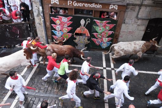 Pamplona Running of the Bulls