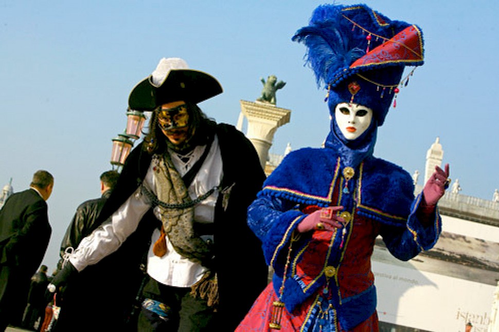 The masks in Venice